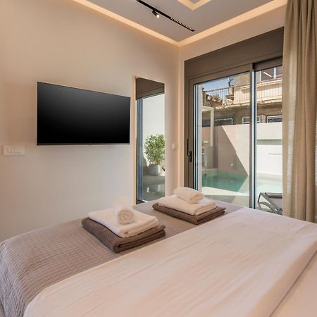 Orama Luxury Apartments Néa Kidonía Kültér fotó