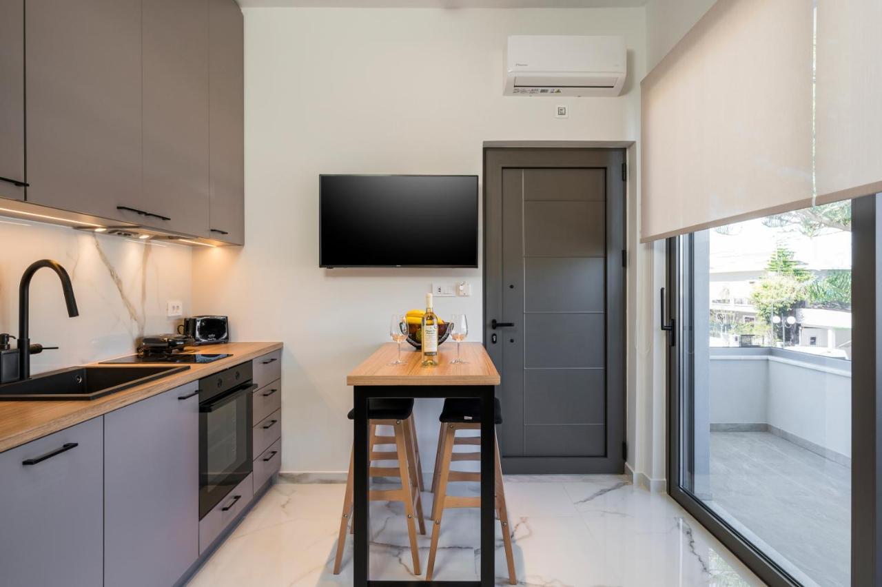 Orama Luxury Apartments Néa Kidonía Kültér fotó