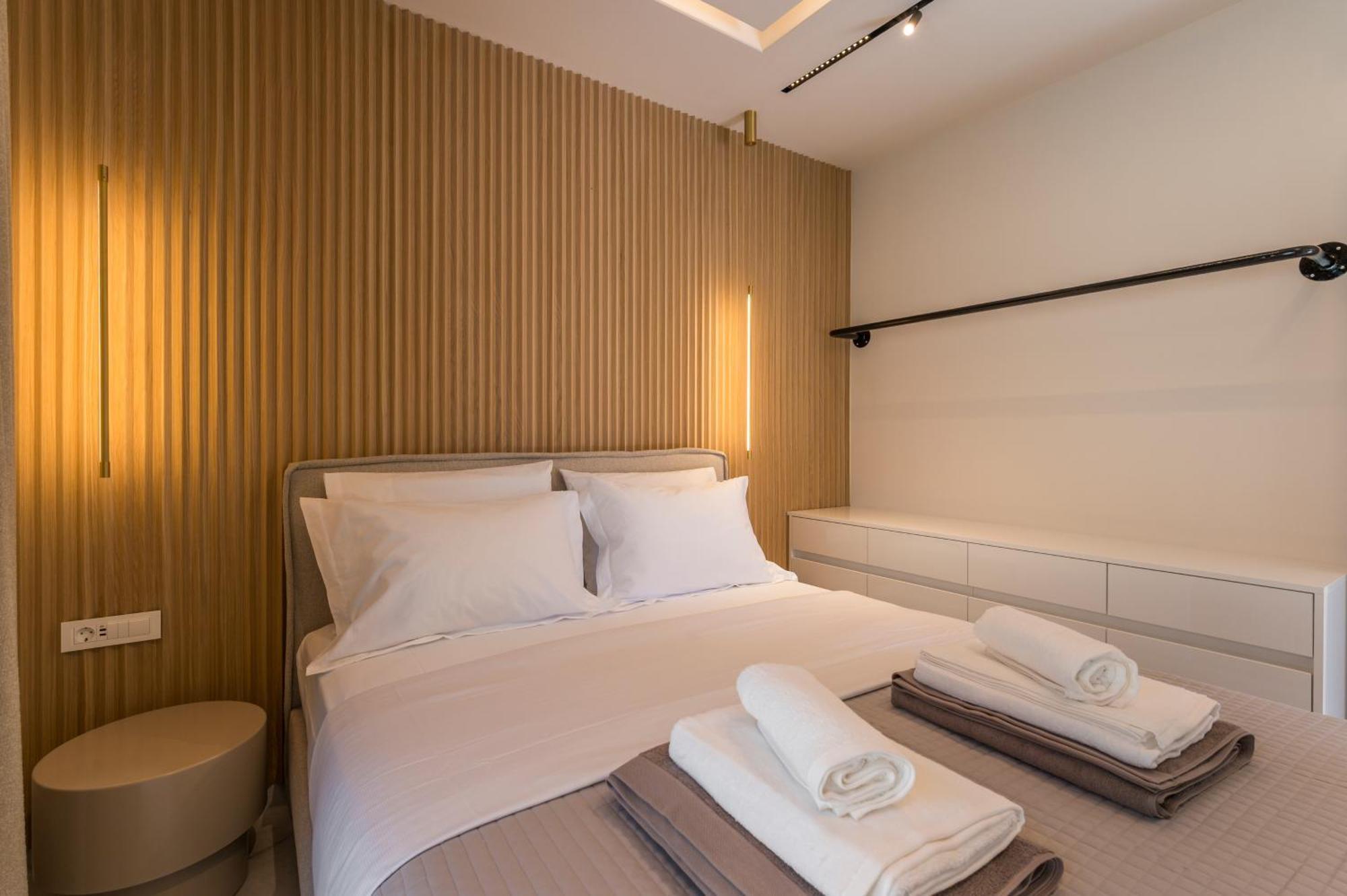 Orama Luxury Apartments Néa Kidonía Kültér fotó