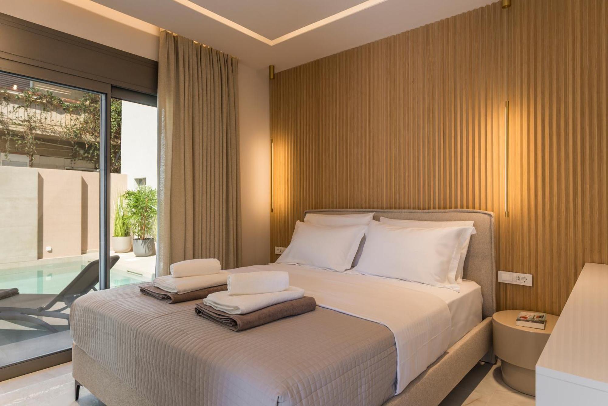 Orama Luxury Apartments Néa Kidonía Kültér fotó