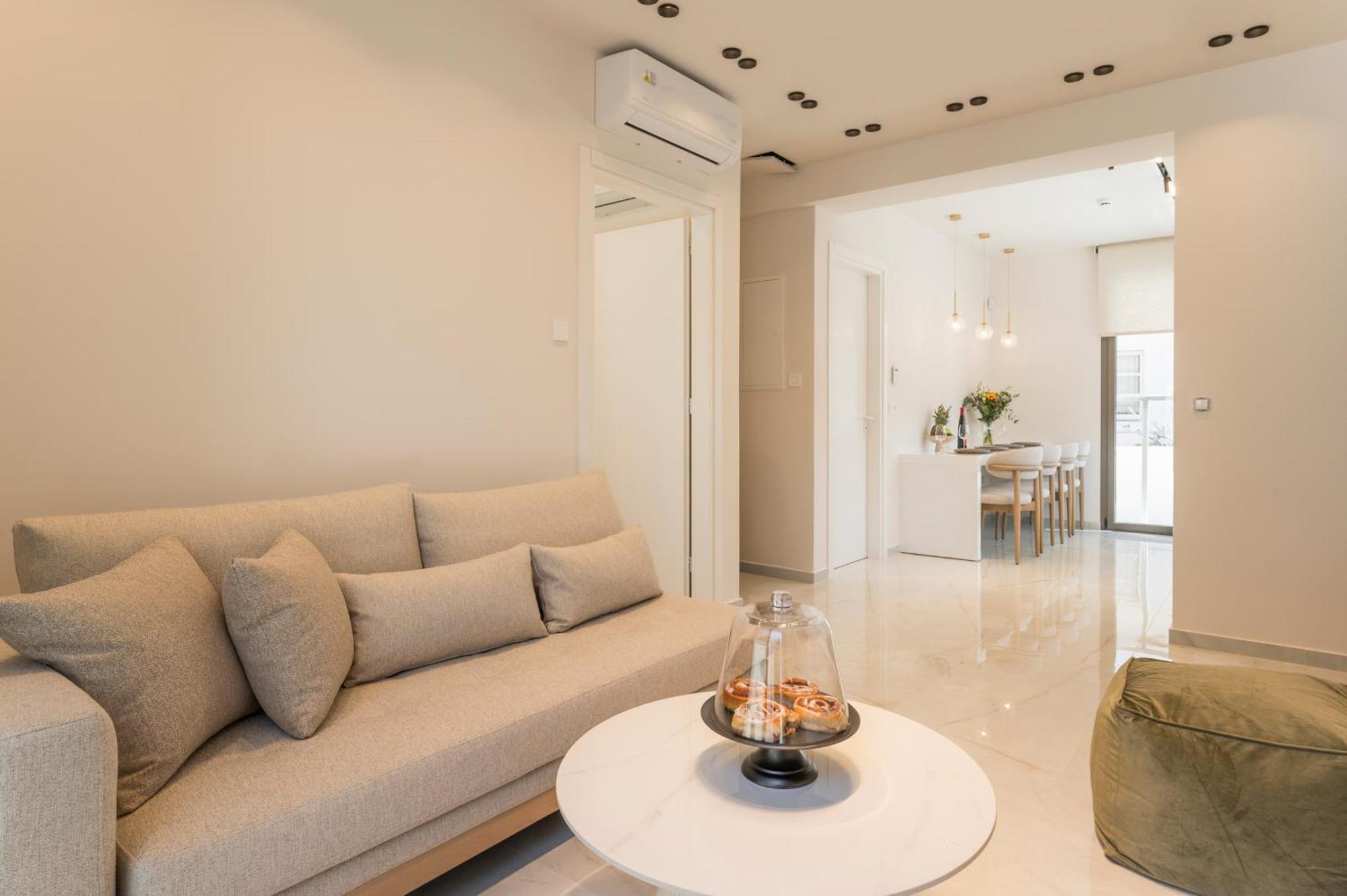 Orama Luxury Apartments Néa Kidonía Kültér fotó